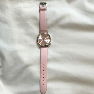Chic pink watch for women